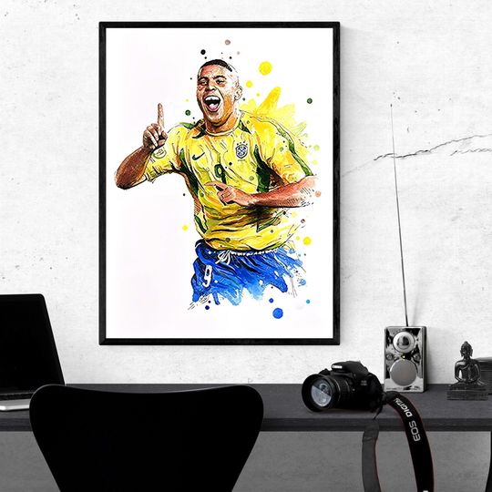 Discover R9 Ronaldo Football Poster - Wall Art Prints Poster