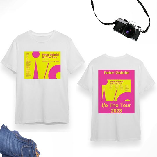 Discover i/o - The Tour 2023 Peter Gabrie T-shirt