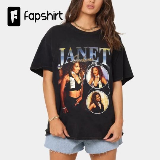 Discover 90s Janet Jackson Vintage T-Shirt