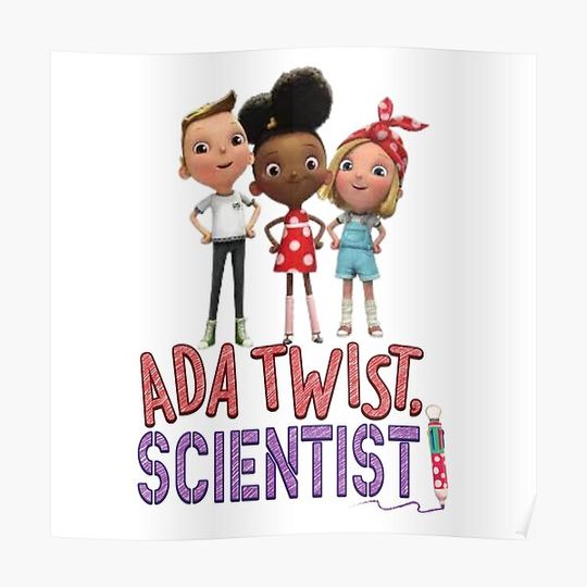 Discover Ada twist scientist art Premium Matte Vertical Poster