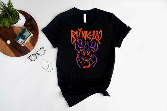 Discover Halloween Blink spider 182 Shirt