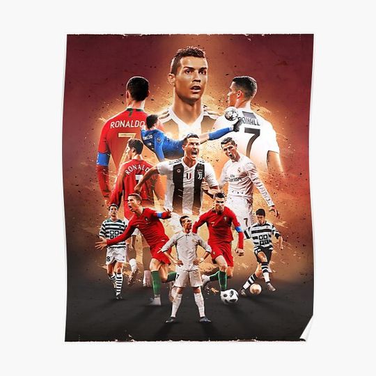 Discover Cristiano Ronaldo Premium Matte Vertical Poster
