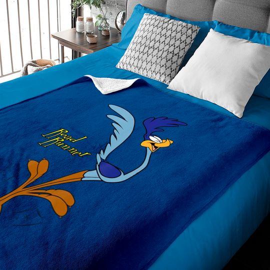 Discover Road Runner Portrait T Baby Blankets