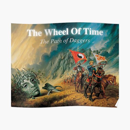 Discover The Wheel Of Time - The Path Of Daggers Premium Matte Vertical Poster