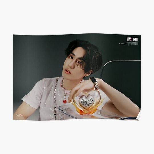 Discover HAN STRAY KIDS - MAXIDENT Premium Matte Vertical Poster