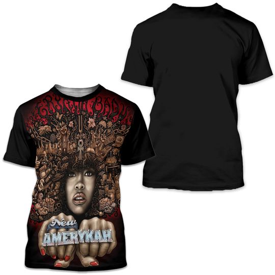 Discover Erykah Badu New Amerykah 3D T-Shirt