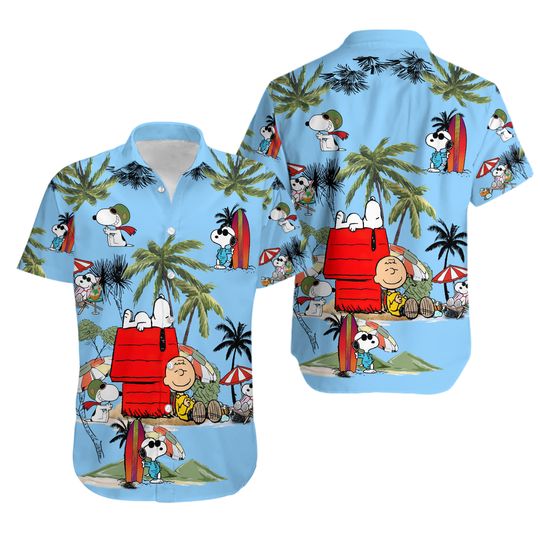 Discover Snoopy Summer Time Hawaiian Shirt Beach Shirt Fashion Summer Fan