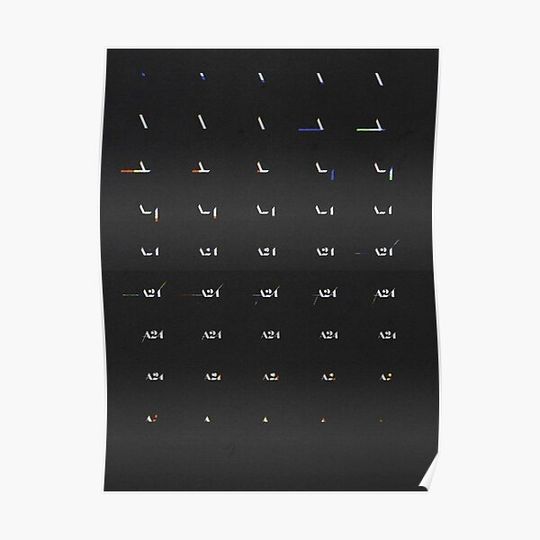 Discover A24 in Motion Premium Matte Vertical Poster
