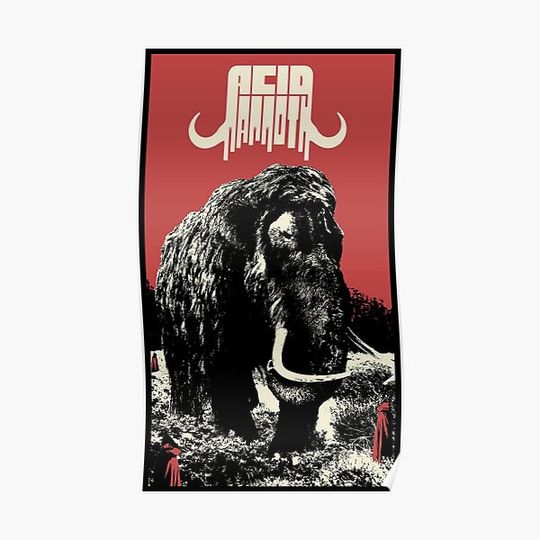 Discover ACID MAMMOTH - UNDER ACID HOOF | Premium Matte Vertical Poster