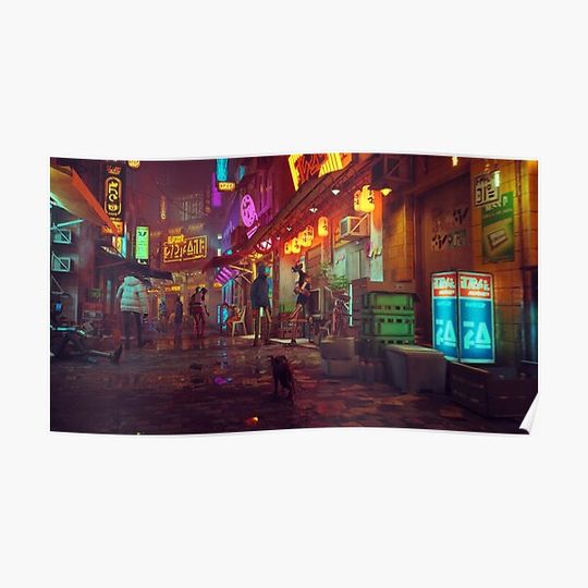 Discover Stray Game Poster