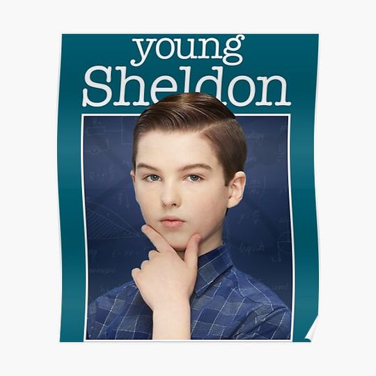 Discover YOUNG SHELDON Premium Matte Vertical Poster