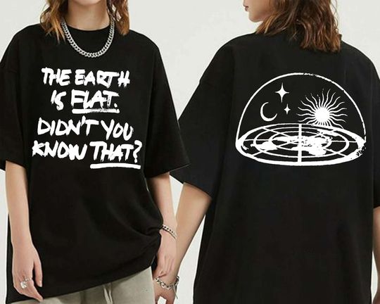 Discover Suga Shirt, The Earth Is Flat Didn't You Know That Shirt