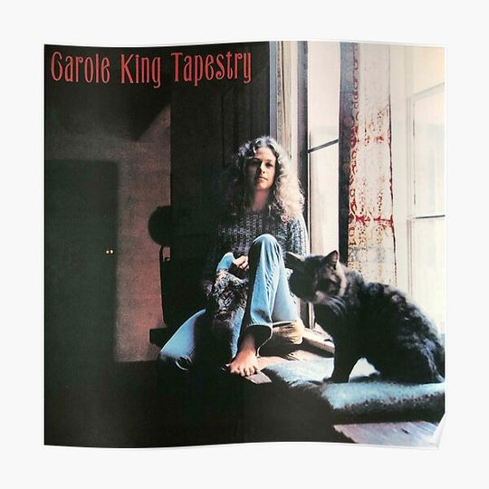 Discover Carole 1971 Tapestry Vinyl Premium Matte Vertical Poster