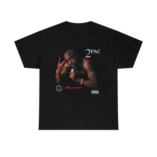 Discover Tupac All Eyez on Me Album Cover Shirt, 2Pac Legend Album Cover Shirt
