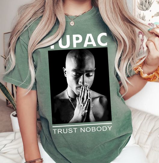 Discover Vintage Trust Nobody 2Pac Shirt, 2Pac Tee