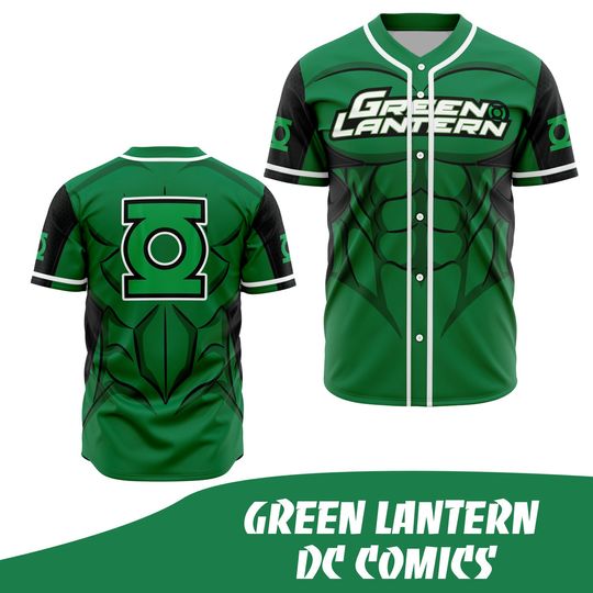 Discover Green Lantern DC Comics baseball jersey shirt - Jersey baseball
