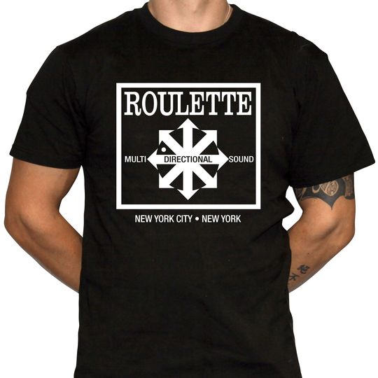 Discover Roulette Records T-Shirt - Defunct Record Label