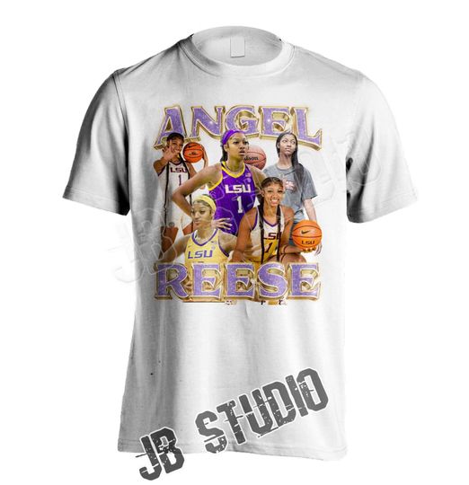 Discover Angel Reese 90s Style Vintage Bootleg Tee Graphic T-shirt, Vintage Inspired 90's Rap T-Shirt