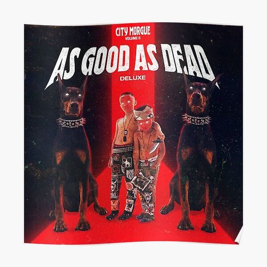 Discover Threecit Show City As Good As Morgue American Tour 2020 Premium Matte Vertical Poster