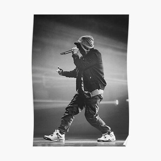 Discover Vintage Eminem poster Premium Matte Vertical Poster