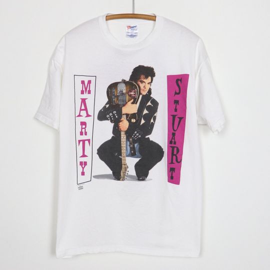 Discover vintage 1994 Marty Stuart Love And Luck Shirt