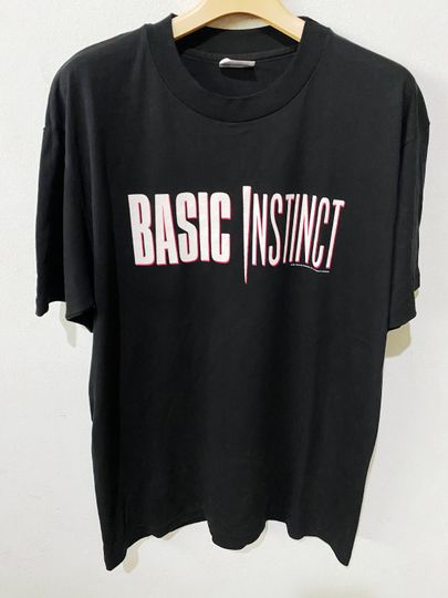 Discover Vintage 90s Basic Instinct Movie Promo Shirt