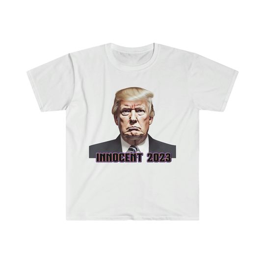 Discover President Donald J. Trump Not Guilty 2023 Indictment T-Shirt