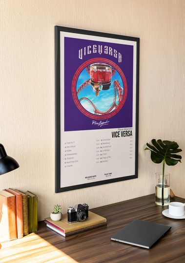 Discover Rauw Alejandro - VICE VERSA | Album Cover Poster