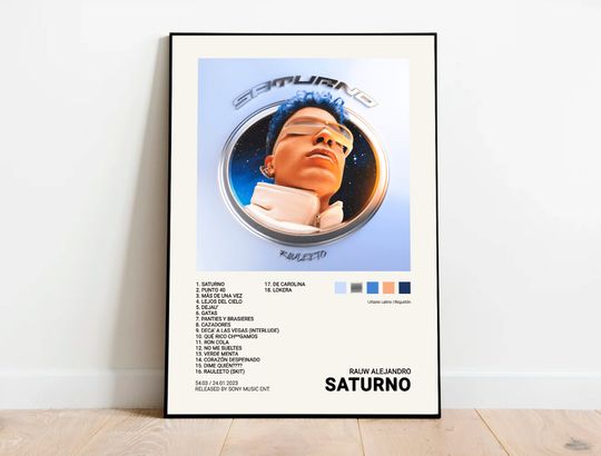 Discover RAUW ALEJANDRO / SATURNO poster