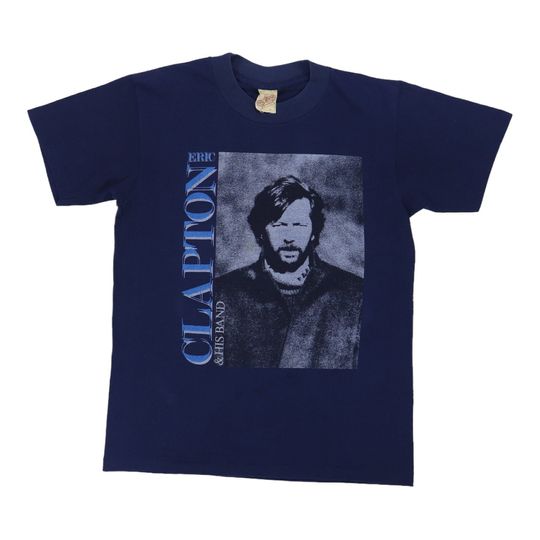 Discover vintage 1985 Eric Clapton Behind The Sun Tour Shirt