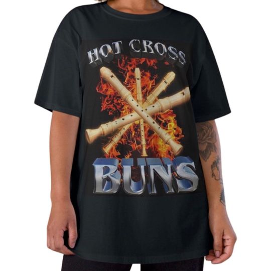 Discover Hot Cross Buns Tshirt | Recorder Shirt | Funny Tshirt
