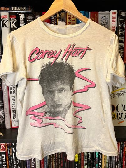Discover Vintage 1980s Corey Hart Concert Tour Thin T-Shirt