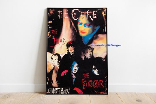Discover The Cure Vintage 90s Poster