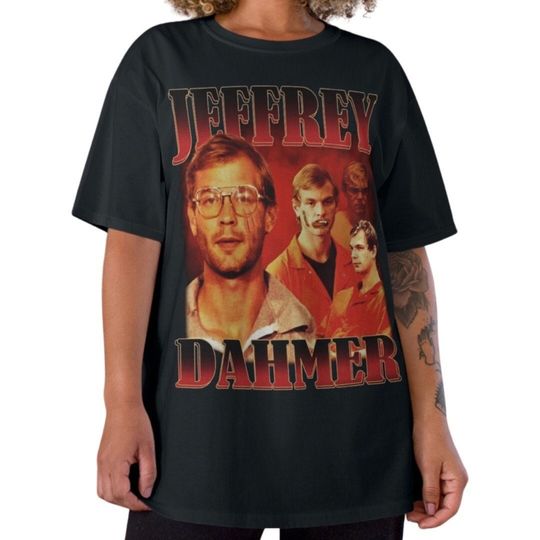 Discover Jeffrey Dahmer Tshirt | Vintage Jeffrey Dahmer Tee