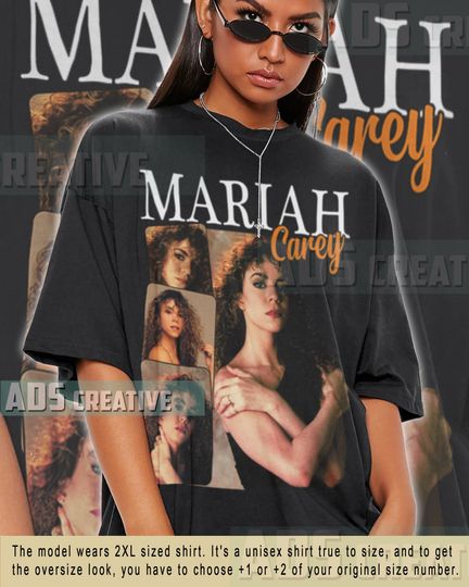 Discover Limited Mariah Careyy shirt  Vintage 90s Grapic Tee Unisex singer Tshirt