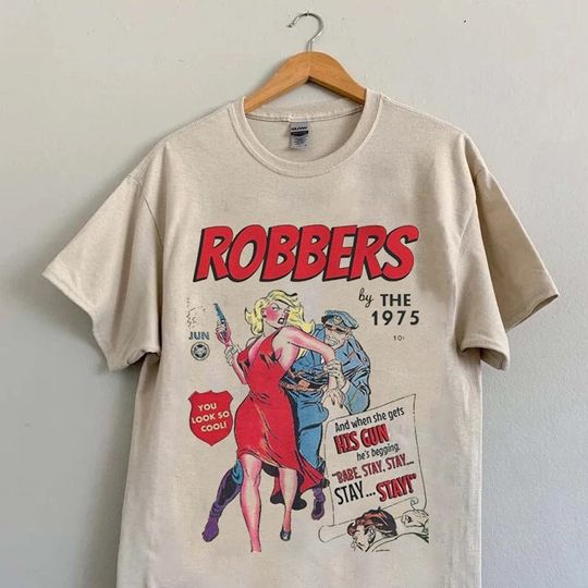 Discover Robbers The 1975 North America Tour Shirt