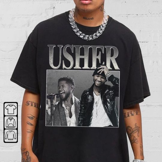 Discover Usher Music Shirt, Usher Music Pop