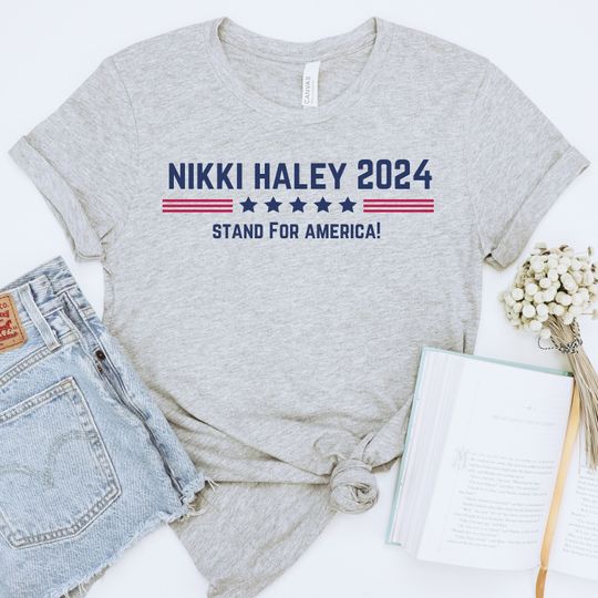 Discover Nikki Haley 2024 Presidential Shirt, Nikki Haley Campaign Tee