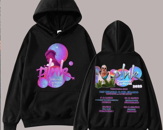 Discover P!nk Pink Singer Summer Carnival 2023 Festi Tour Hoodie