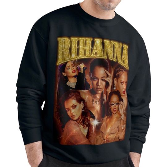 Discover Rihanna Sweatshirt | Riri Sweatshirt | Rihanna Crewneck Sweater