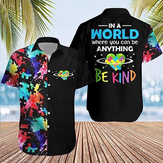 Discover Autism Awareness Hawaii Shirt, You'll Never Walk Alone Hawaii Shirt