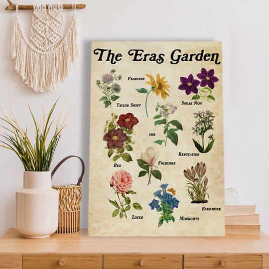 Discover Vintage The Eras Garden Un Poster