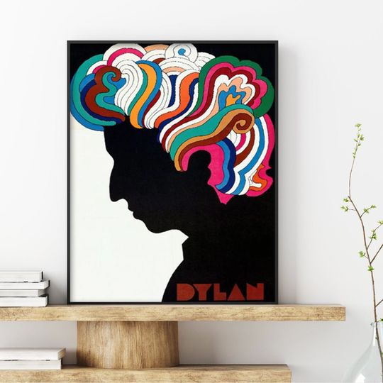 Discover 1966 Milton Glaser Bob Dylan Poster