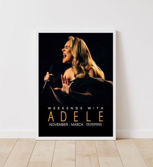 Discover Adele Las Vegas Tour Art Poster