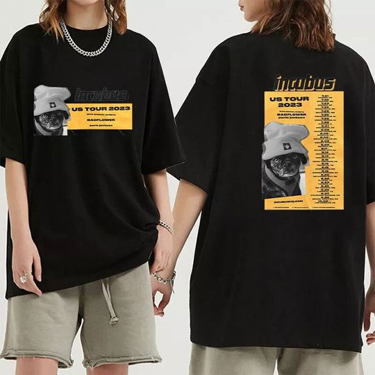 Discover Incubus Band US Summer Tour 2023 Shirt