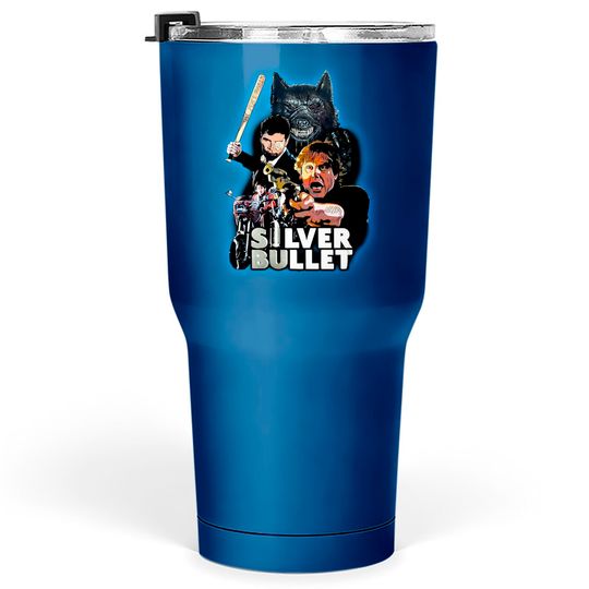 Discover Silver bullet movie classic Tumblers 30 oz 80s horror Tumblers 30 oz