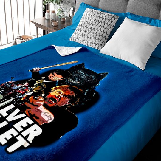 Discover Silver bullet movie classic Baby Blankets 80s horror Baby Blankets