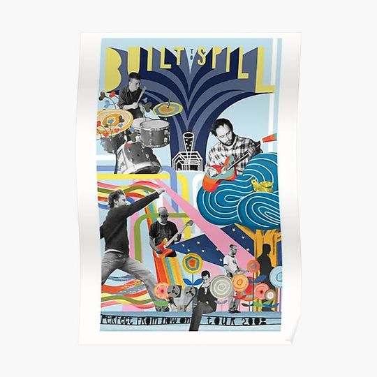 Discover A Built to Spill - amazing grunge era / alternative rock band Premium Matte Vertical Poster