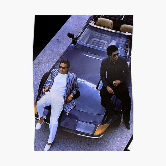 Discover Miami Vice Premium Matte Vertical Poster