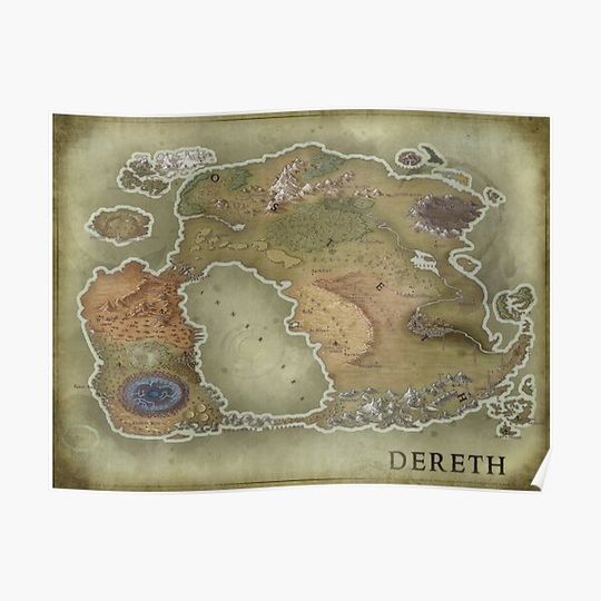Discover Asheron's Call - Dereth revisited Premium Matte Vertical Poster